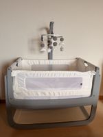 SnüzPod4 Beistellbett – wie neu, inkl. Mobile & Seitentasch