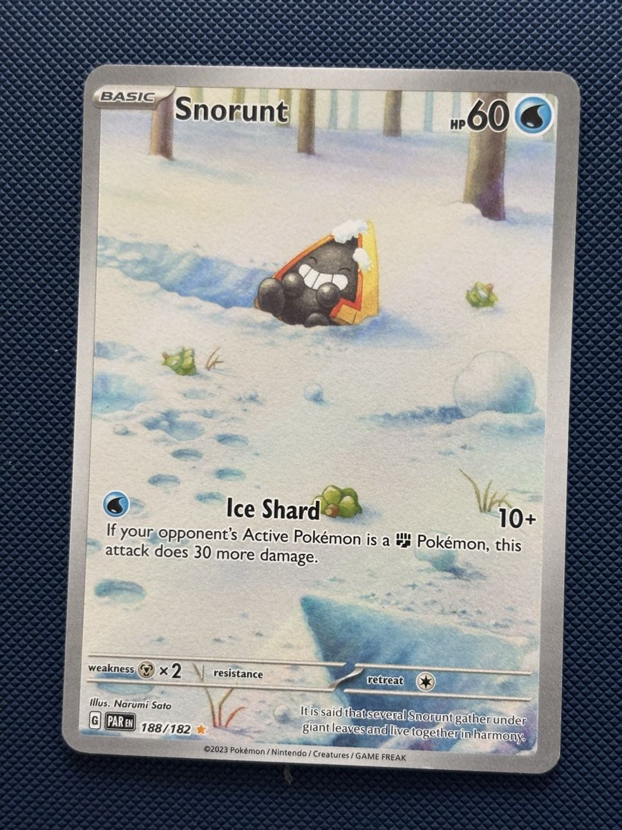 Pokémon Sammelbilder & Trading cards: Carte Pokémon SNORUNT pre 188 – Neu (gemäss Beschreibung) aus lausanne von helderj