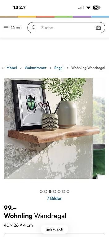 Scaffali: 2 Stück Wohnling Wandregal  – Nuovo e nell'imballaggio originale da Winterthur venduto da Moonhead13 1