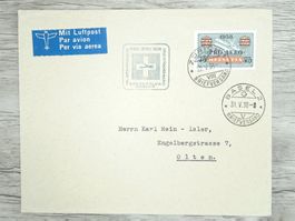 TR70 Enveloppe + Timbre Suisse 1938
