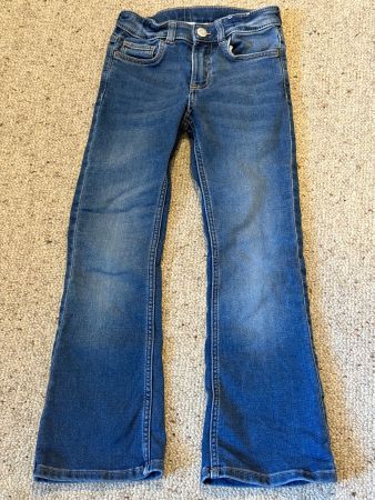 H&M Jeans Schlaghose Gr. 122 Mädchen Top Zustand!