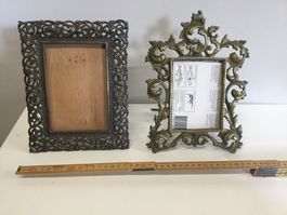 Lot de 4 cadres photo décoratifs style ancien pour décora...