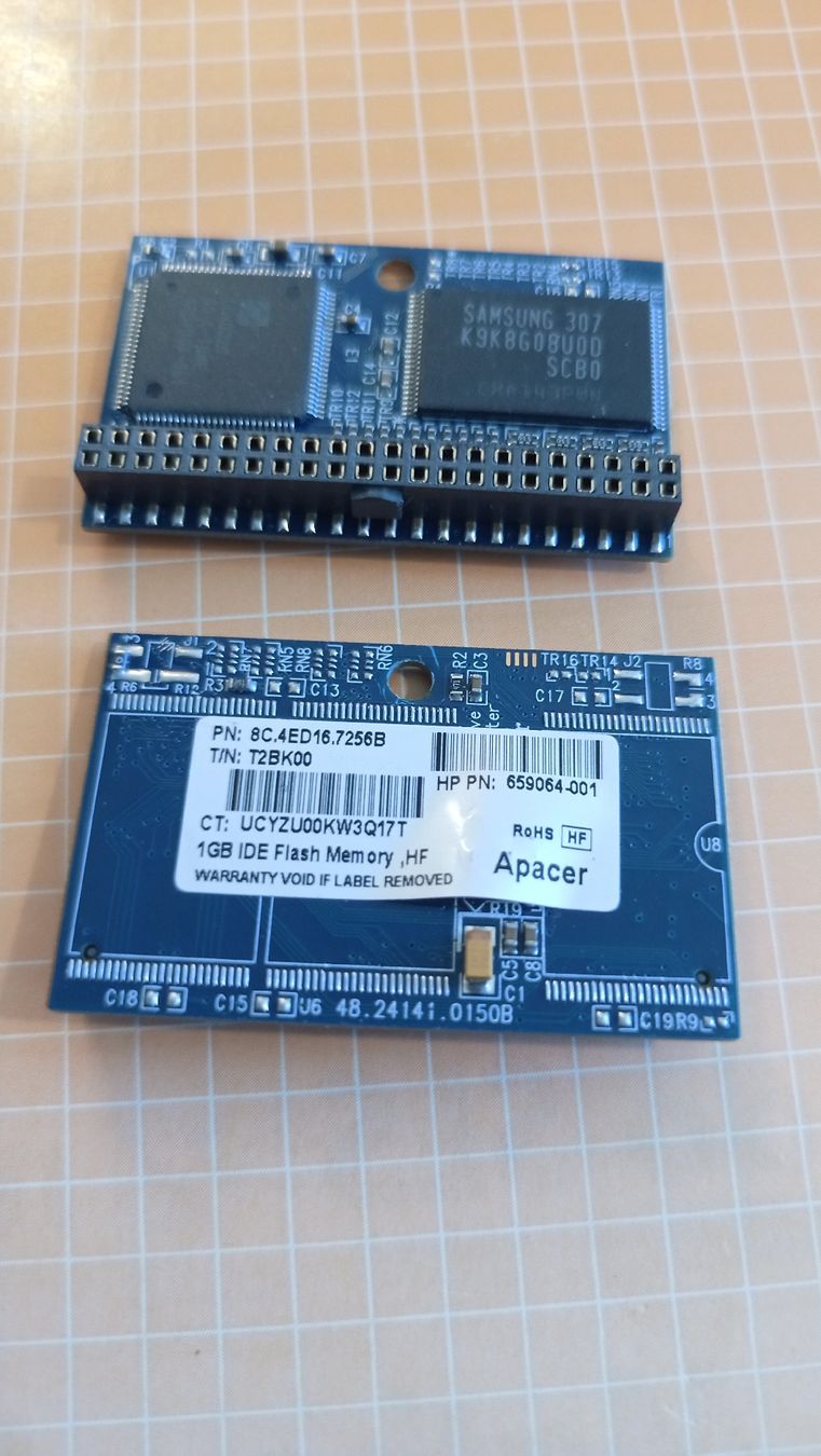 Schede di memoria: apacer idie flash Speicher 44pin – Nuovo (secondo la descrizione) da wila venduto da audi48 1