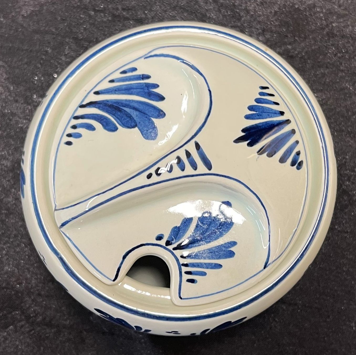Zuckerdosen: Delfter blau / Hand Painted / H 8cm / D 10cm – Gebraucht aus Oftringen von Vucki 2