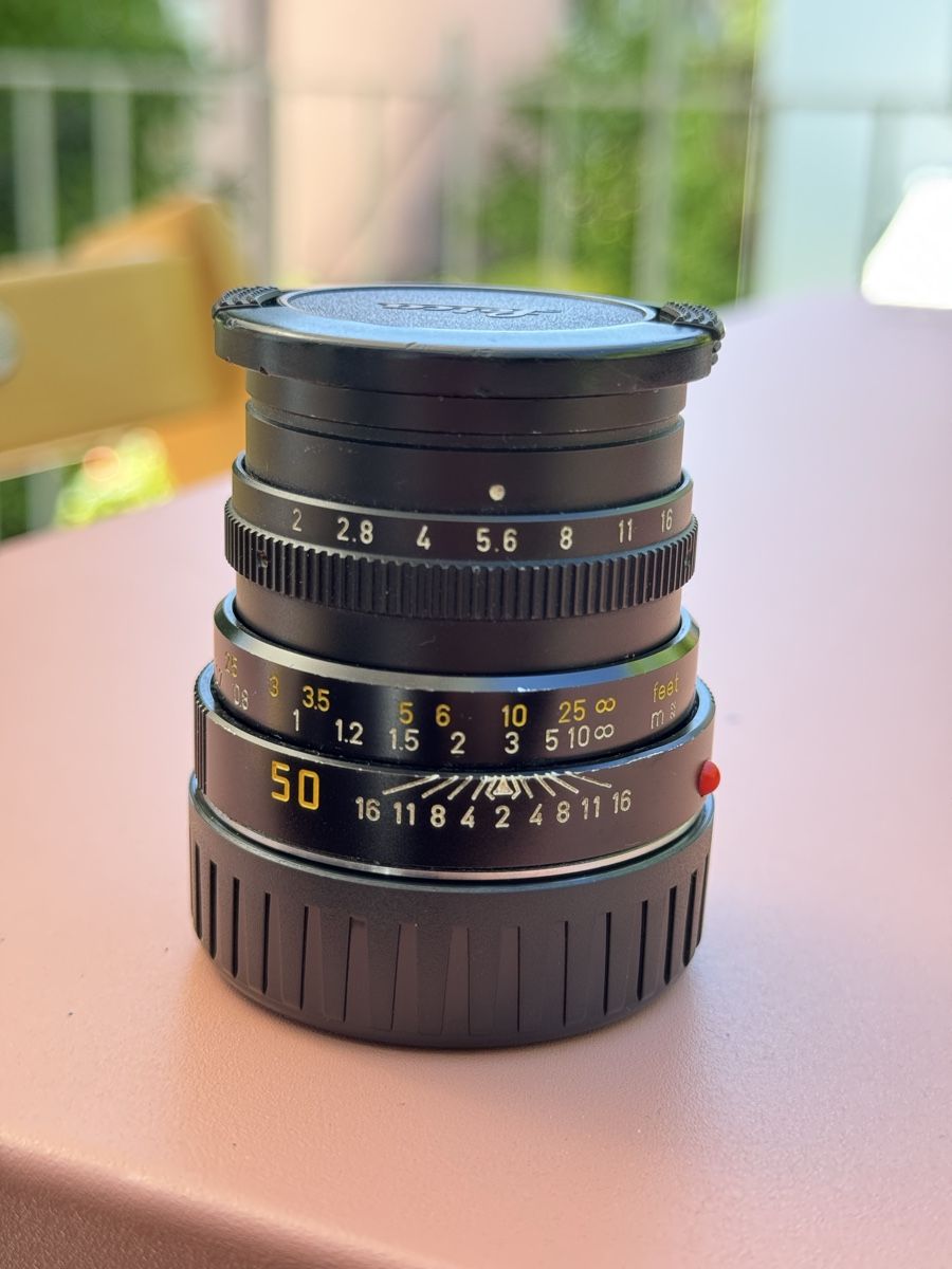 Leica Obiettivi: Summicron 50mm f2.0 (4th) – Usato da Biel/Bienne venduto da inf_mr5w
