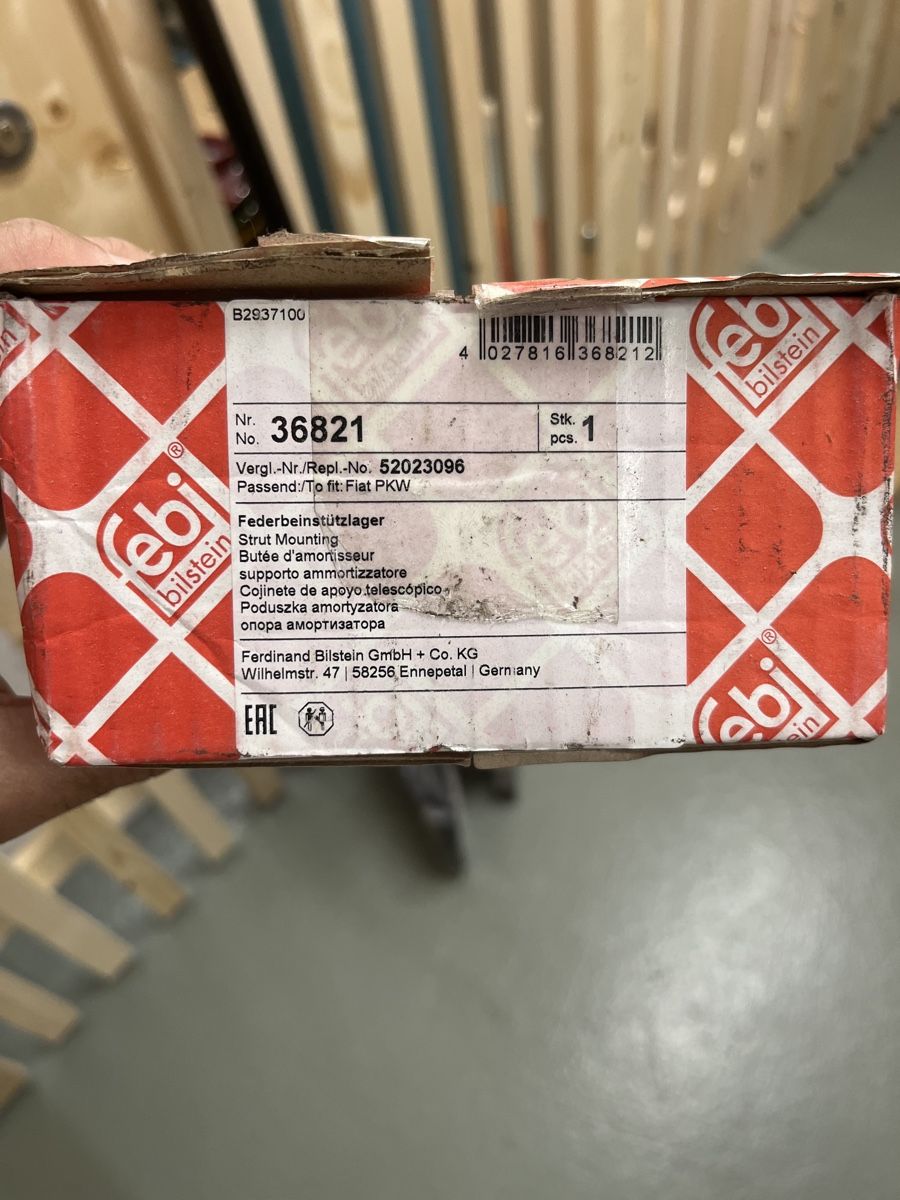 Fiat Tutti pezzi di ricambio auto: Federbeinstützlager Febi Bilstein 36821 – Usato da Bern venduto da versace05