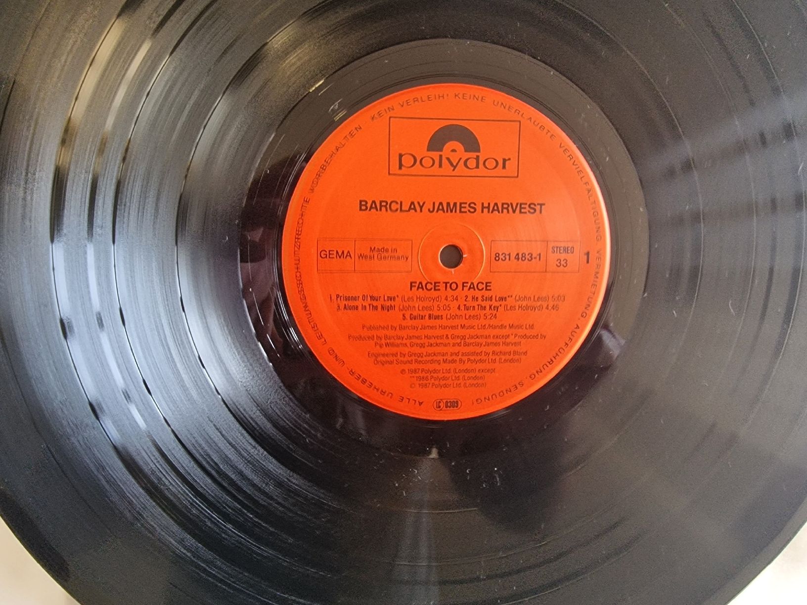 Dischi in vinile: Barclay James Harvest - Face to Face – Usato da Pfaffnau venduto da gunport 6