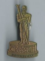 Conradin Cathomen Bronze Test Pin