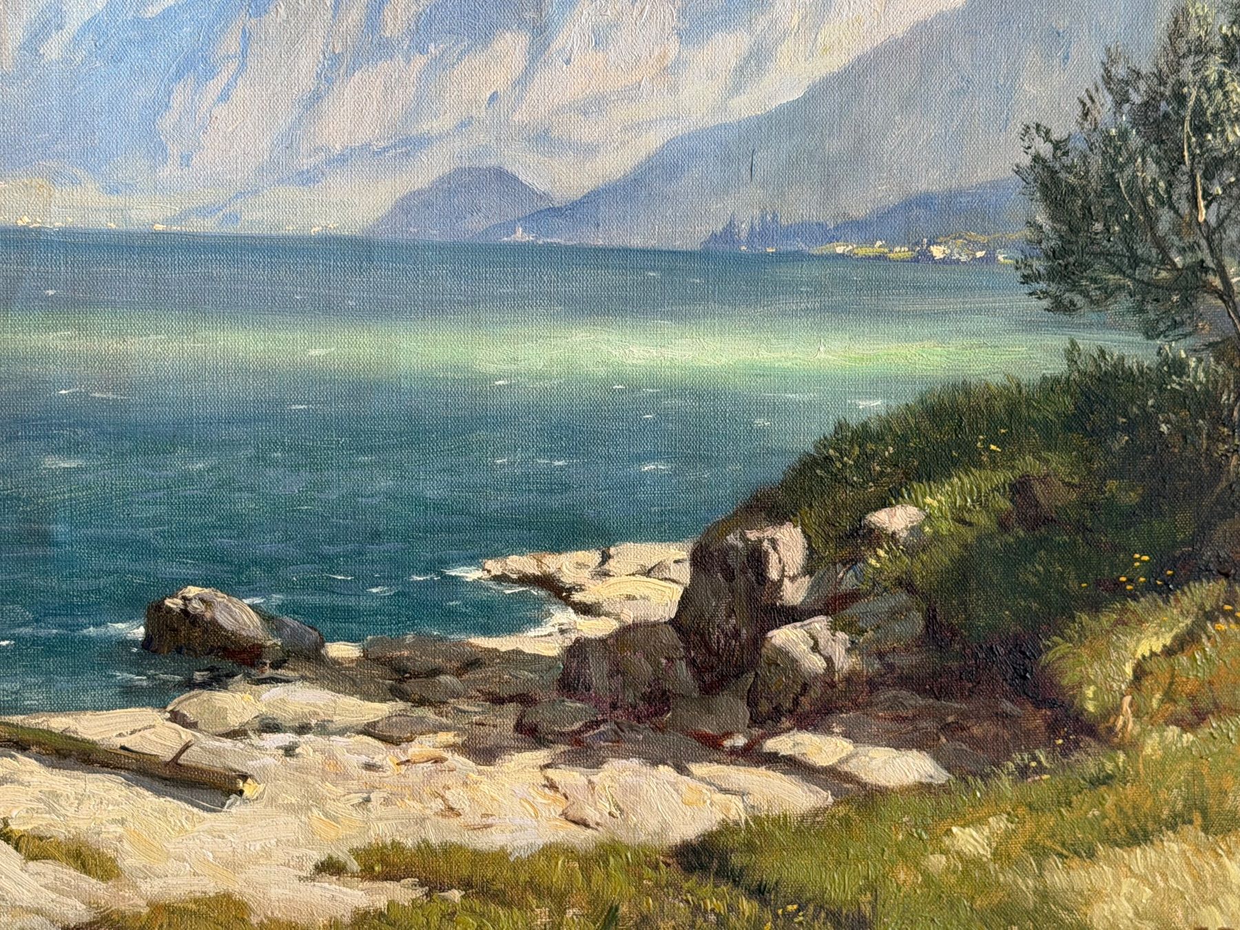 Dipinti: Jakob Edwin Bachmann  1873 -1957 ÖlGemälde – Usato da Basel venduto da PAUL_ART 2