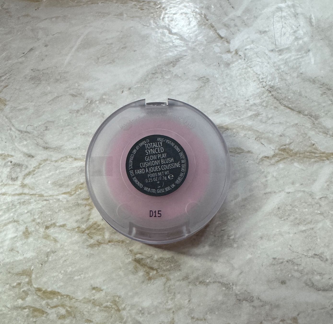Mac Cosmetics Make-up: MAC Glow Play Blush Totally Synced Cushion Blush, Rouge – Usato da Kriessern venduto da loolah 2