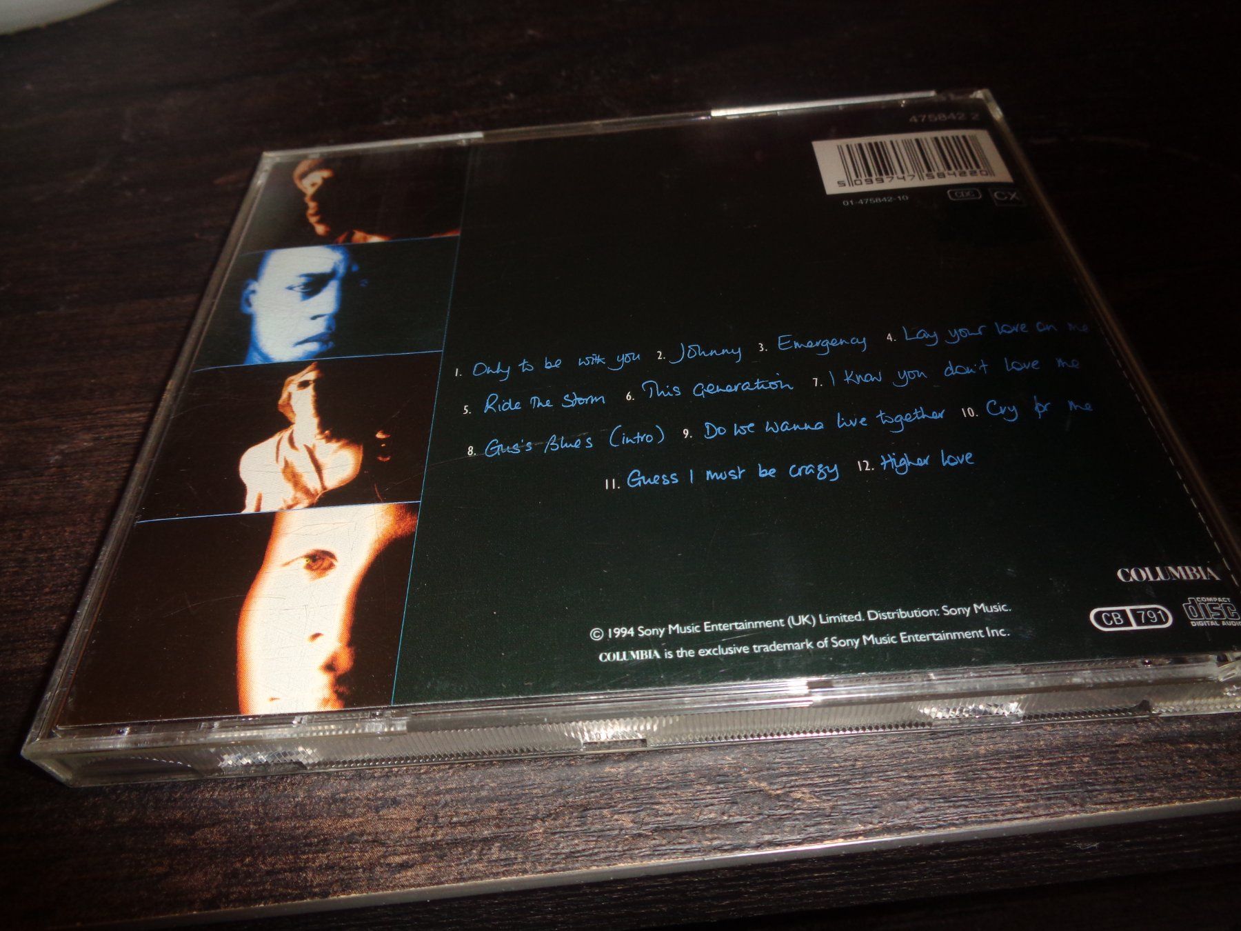 CD: Roachford -Permanent Shade of Blue CD – Usato da Olten venduto da Disc-Ausverkauf 1