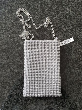 Jake*s Pailletten Tasche zum Umhängen