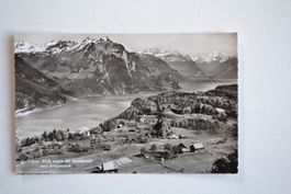 AK Selisberg Blick Richtung Axenstrasse und Bristenstock