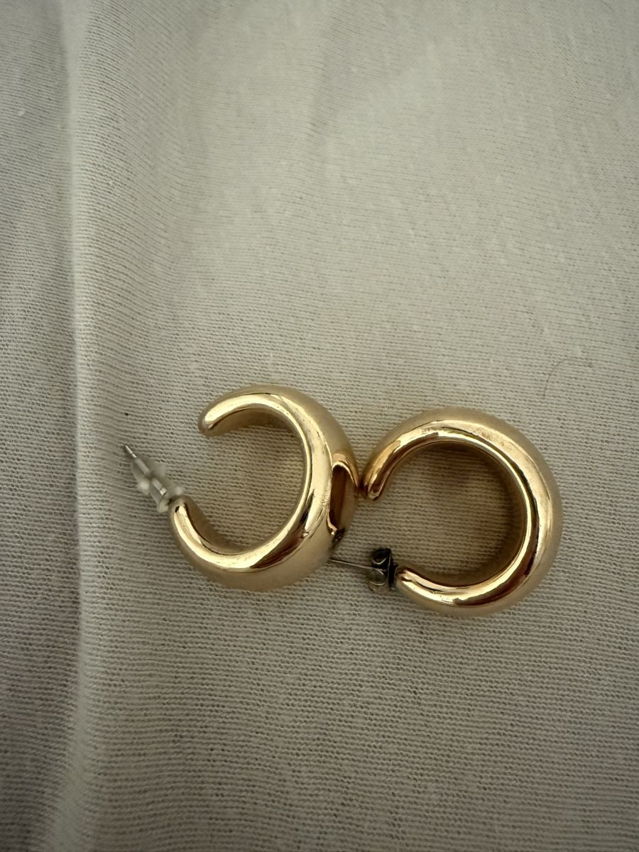 Orecchini pendenti & Orecchini a lobo: Goldene Ohrringe Creolen – Usato da Oberhofen Thun'see venduto da ClaudiaKelesh 3