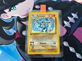 1999 POKEMON 1st Edition Machomei Holo Base Set 8