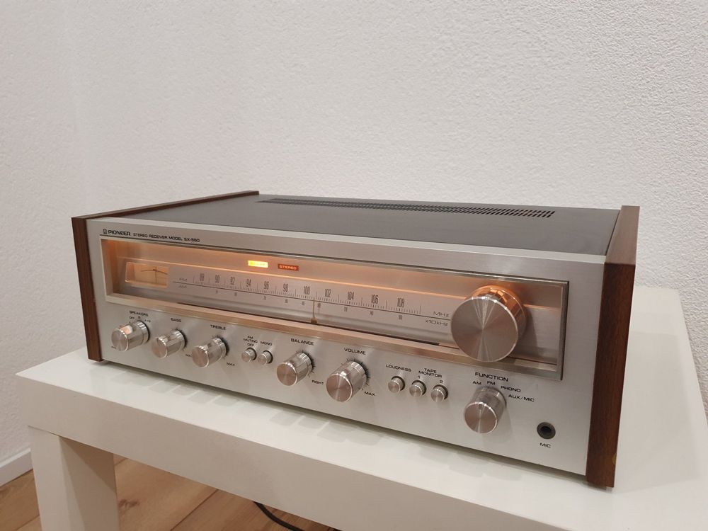 Pioneer SX550. Schöne Vintage Receiver! Kaufen auf Ricardo