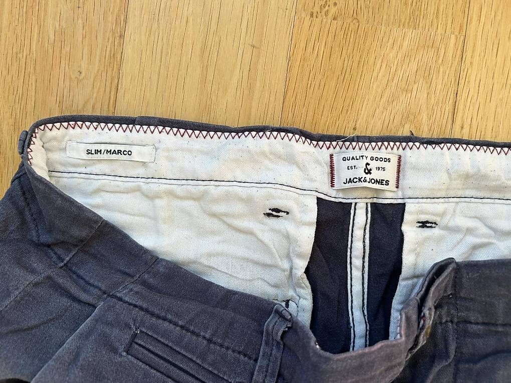 Jack & Jones Hosen: Chinohose Jack& Jones blau – Gebraucht aus Muttenz von anj_2qy5 3