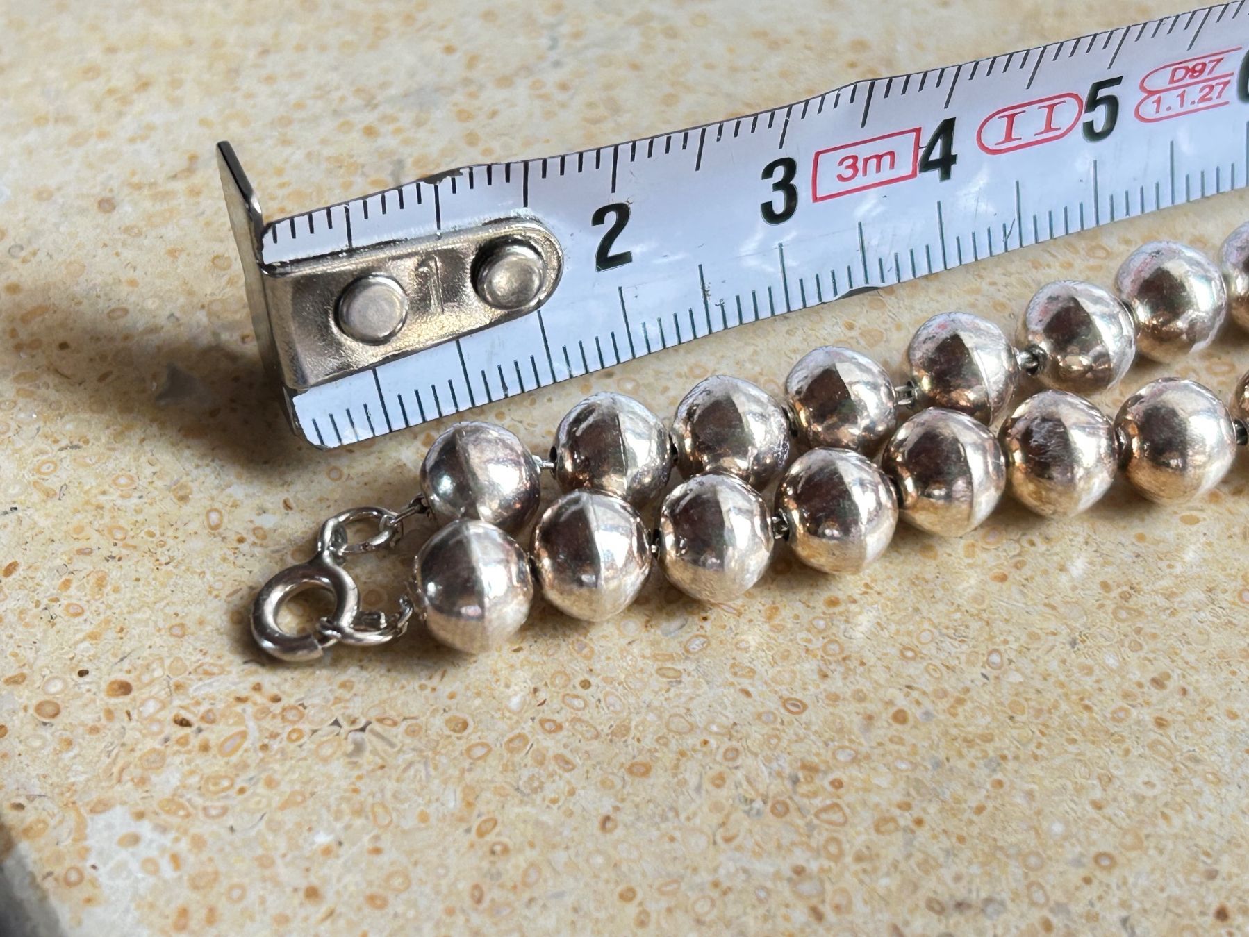 Colliers: Silberkette mit 3 Sternen/ Weihnachtskette – D'occasion à Laufen par belleskulptur 6