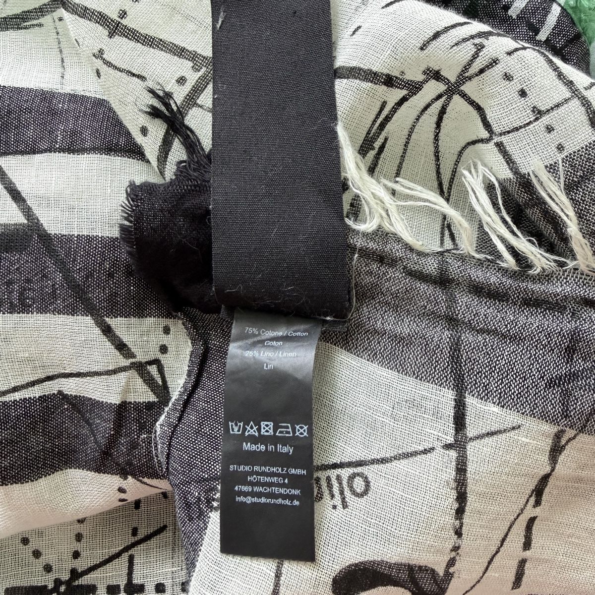 Rundholz Foulards, Tücher & Schals: RUNDHOLZ New Large Scarf – Neu (gemäss Beschreibung) aus Freienbach von Avviivva_Shop 6