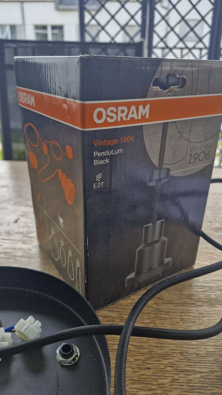 Osram Lampade: OSRAM Vintage 1906 PenduLum Black Lampe – Nuovo (secondo la descrizione) da Dällikon venduto da Larif96 2