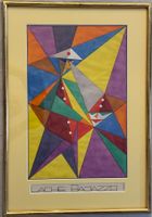 LACH BAJAZZO Clown in geometrisch-abstrakter Interpretation