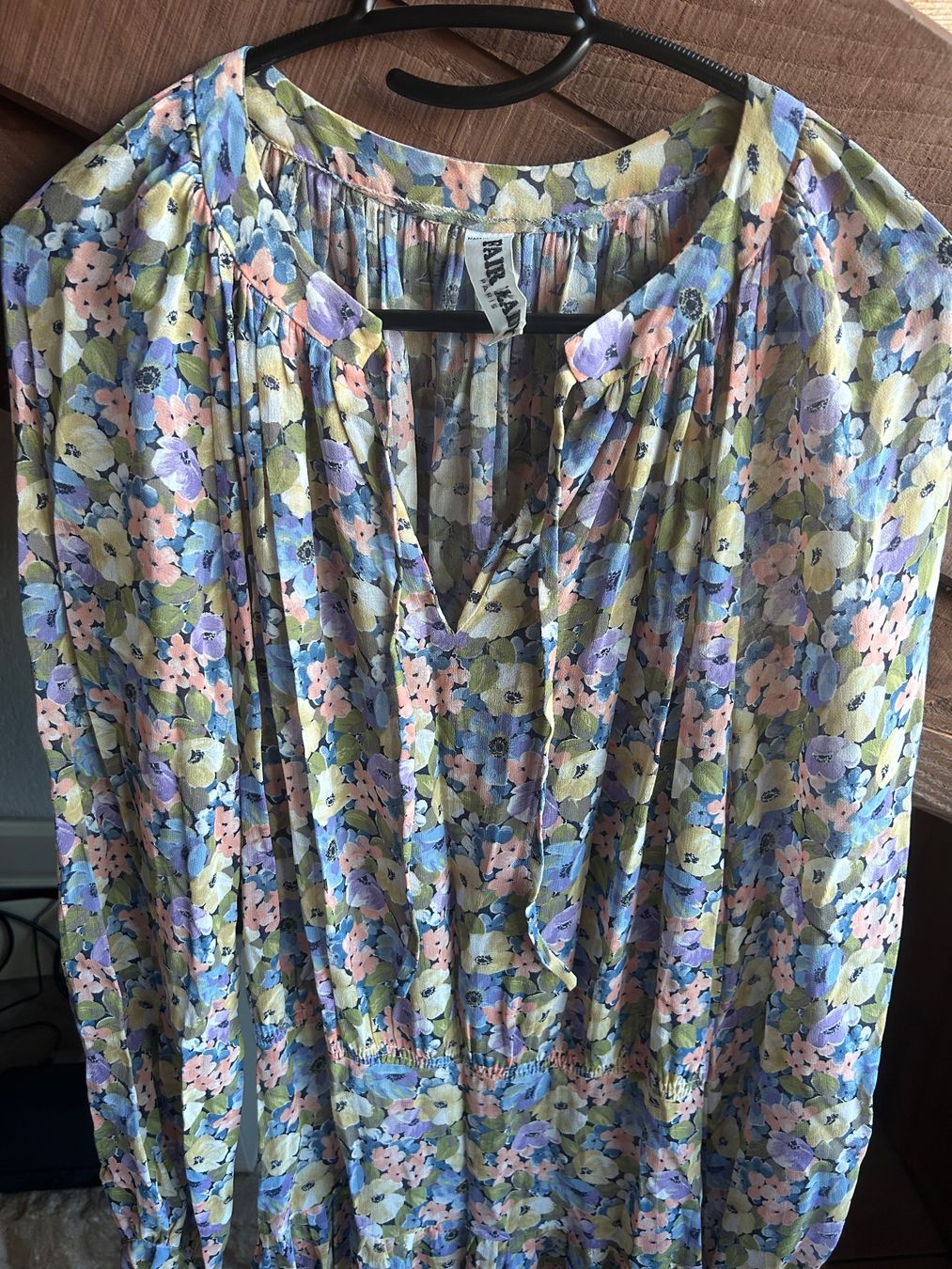 Vestiti: Robe fleurie longues manches vintage – Usato da Courrendlin venduto da loko2910 1