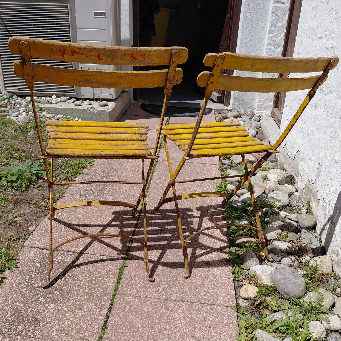Sedie: 2 Gartenstühle Jugendstil – Usato da Ossingen venduto da Schaffhausen333 1