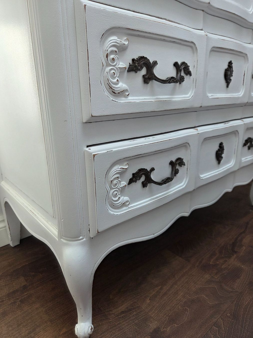 Cassettiere: Weisse Shabby chic Kommode – Usato da Lostorf venduto da Mugi_82 2