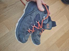 Wanderschuhe Jack Wolfskin blau gebraucht Zustand gut