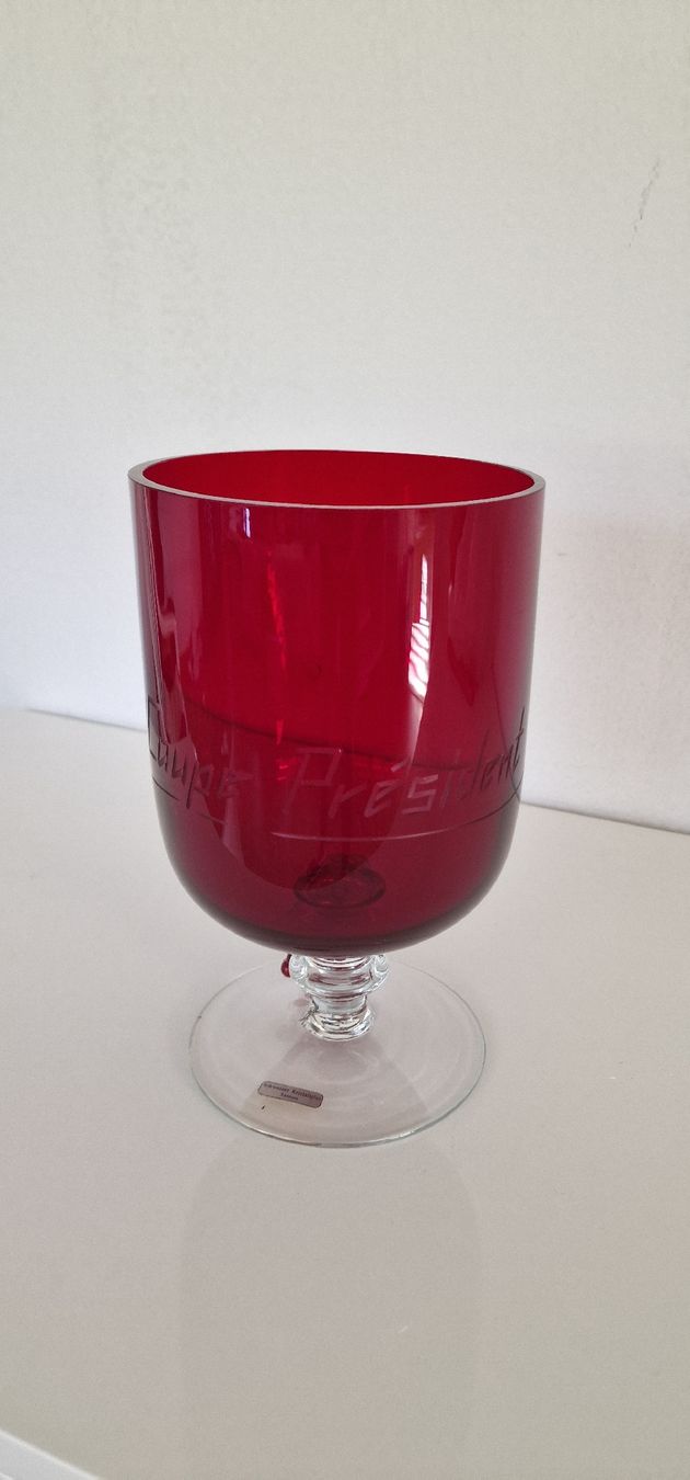 Tutte le decorazioni: Rotes Kristall Glas – Usato da Zürich venduto da Abrar123