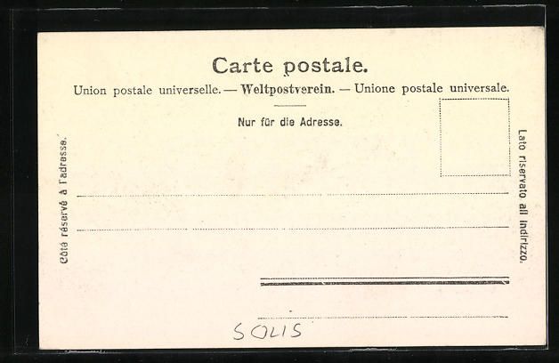 Cartoline postali: AK Solis, Blick zur Solisbrücke – Usato da Berlin venduto da bartko-reher 1