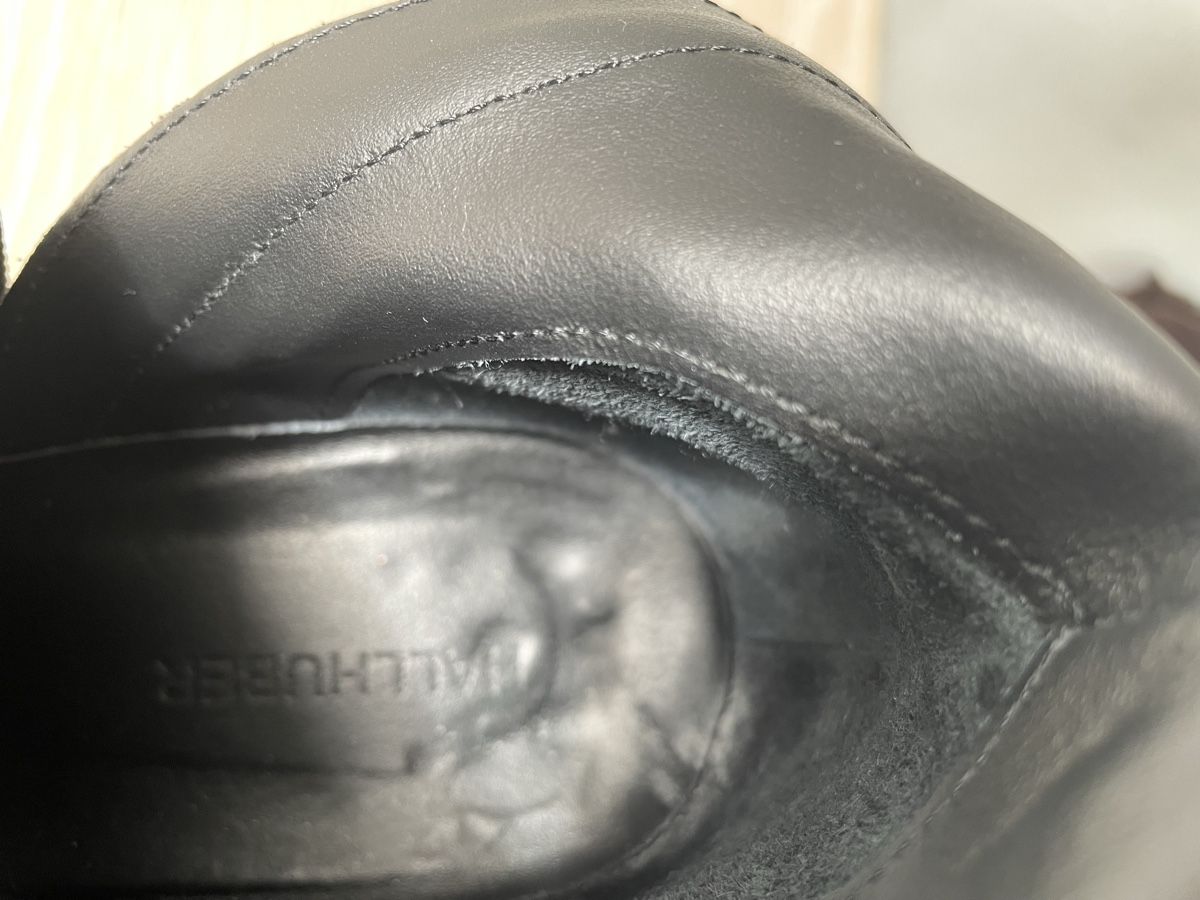 Hallhuber Scarpe da donna: Hallhuber Black Leather Ankle Boots sz 38 – Usato da Oberwil BL venduto da Stellochkas 5
