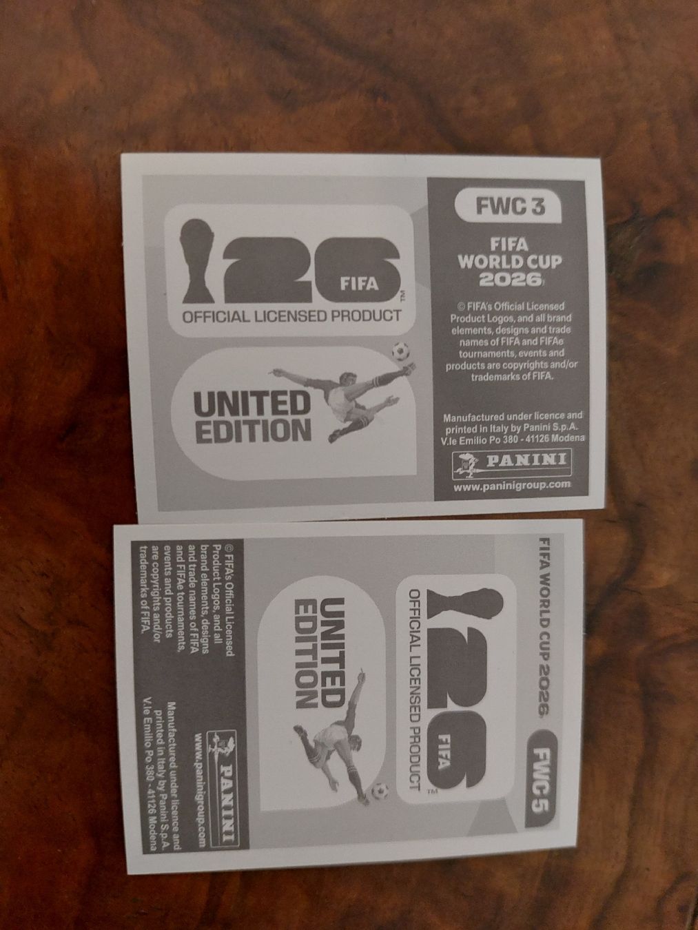 Panini Carte collezionabili: Panini WC 2026/FWC3,5 – Usato da Bonfol venduto da Lilalune 1