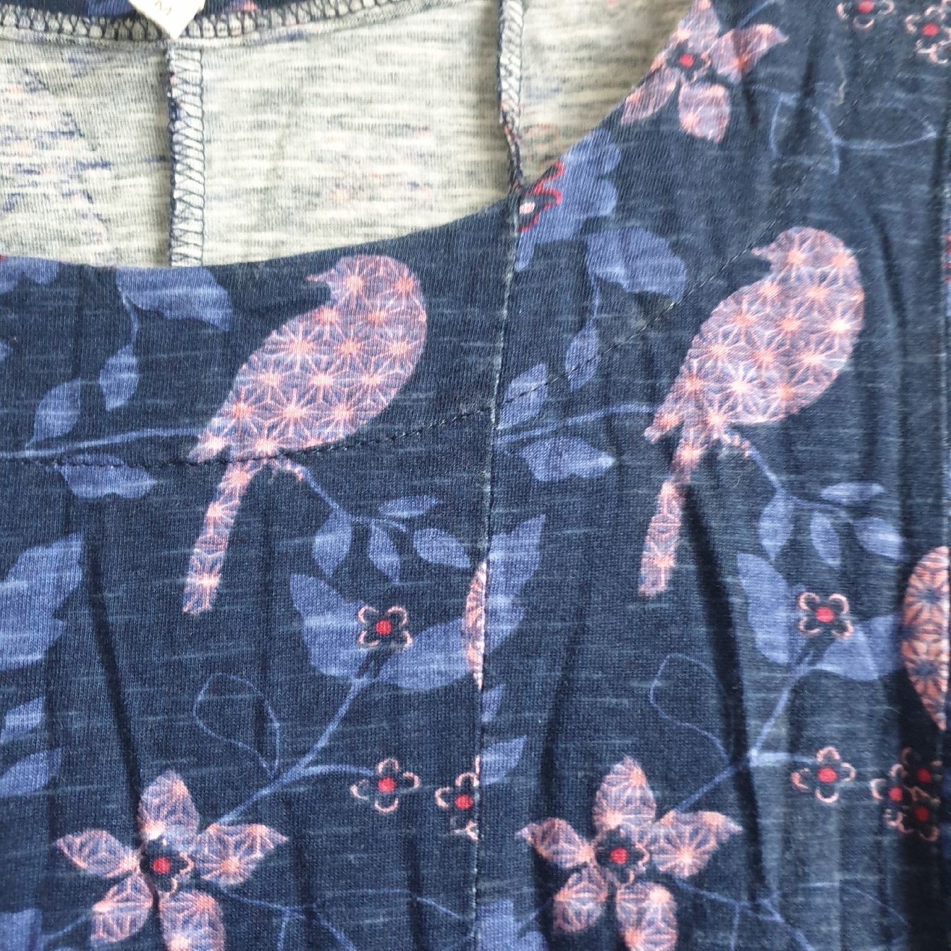 Deerberg Kleider: Deerberg schönes Kleid mit Vögeln Gr. M – Gebraucht aus Frenkendorf von Moon111 2