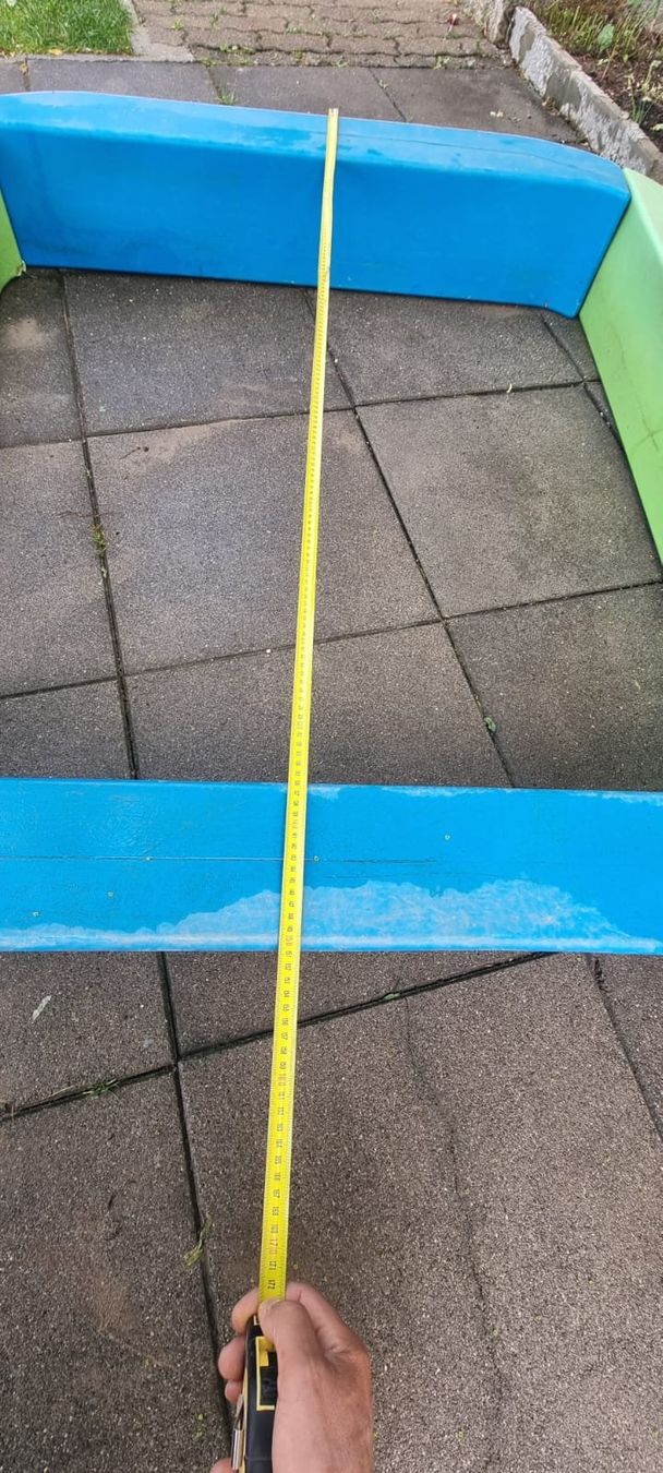 Sabbiera per bambini: Sandkasten von BIG , 150x150 cm – Usato da Oftringen venduto da Wetzigsmeitschi 3