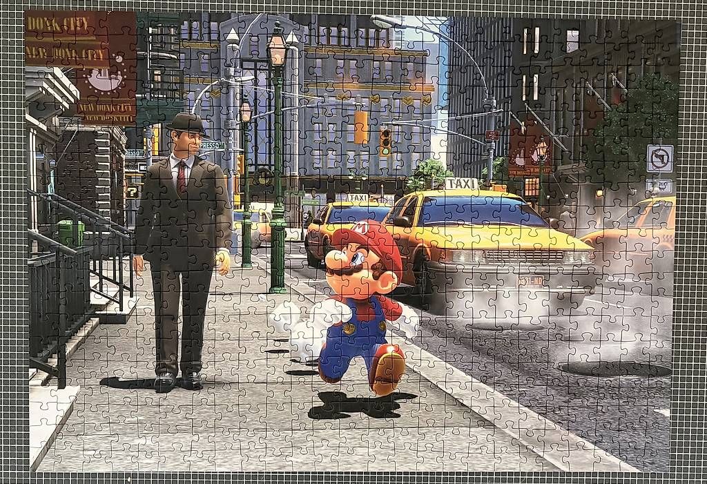 Puzzle: Puzzle Super Mario Odysee 500 Teile – Usato da Zürich venduto da nop4 3