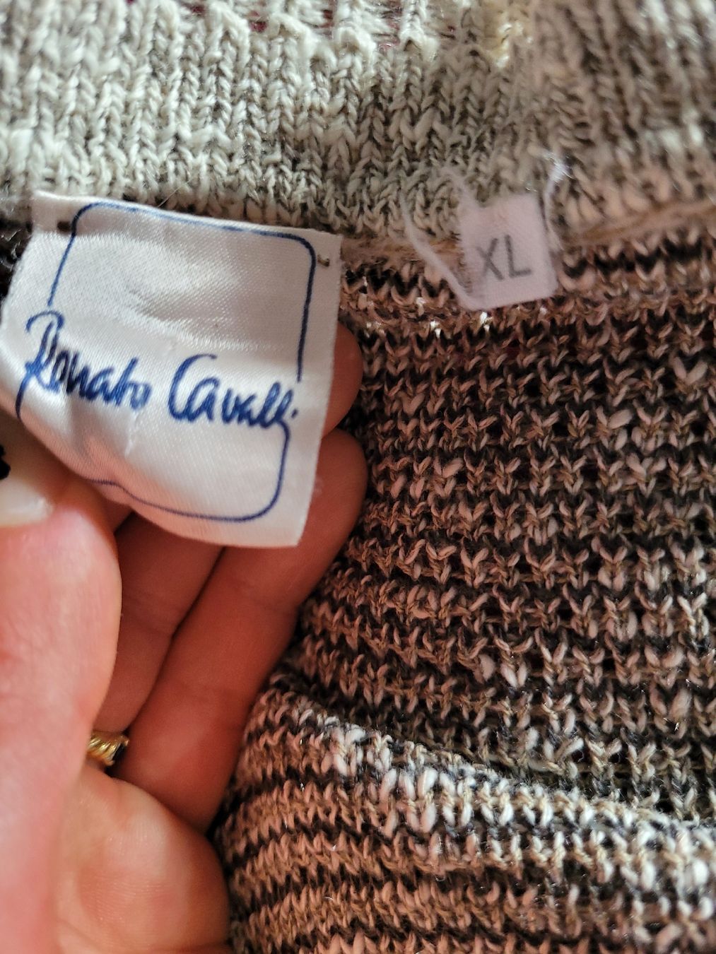 Roberto Cavalli Pulls & Sweat-shirts: RENATO CAVALLI Pullovrr, Gr. XL – D'occasion à Zürich par mer_6tqg 2