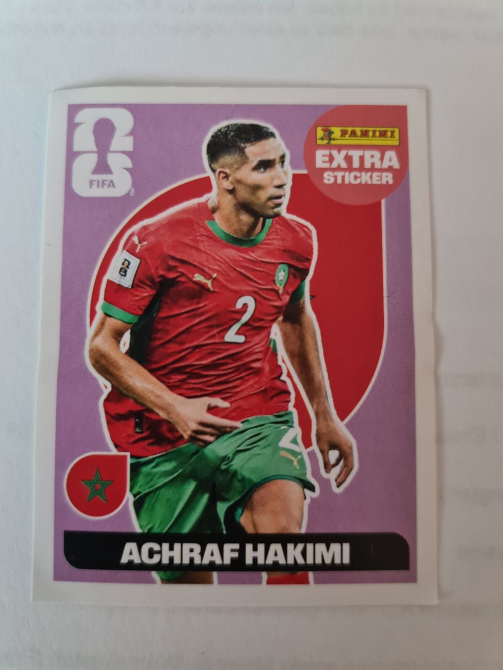 Panini Cartes à collectionner: Extra Sticker Achraf Hakimi 2026 – D'occasion à Grosswangen par Spieler10