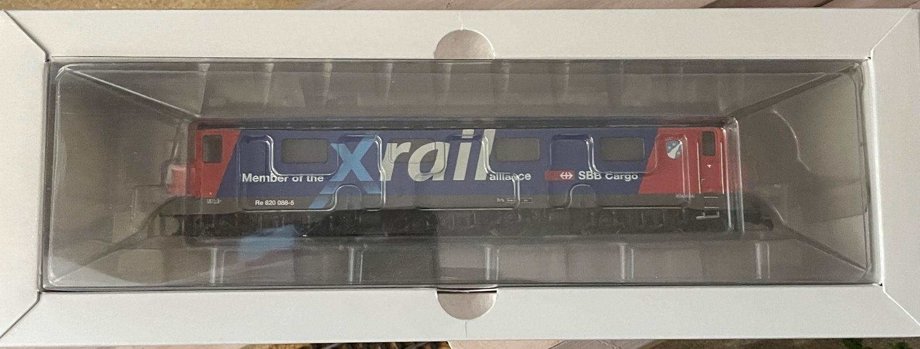 Märklin Modellini di ferrovie: Märklin 37326 SBB Re 620 xrail – Usato da Blumenstein venduto da Ritschi 4