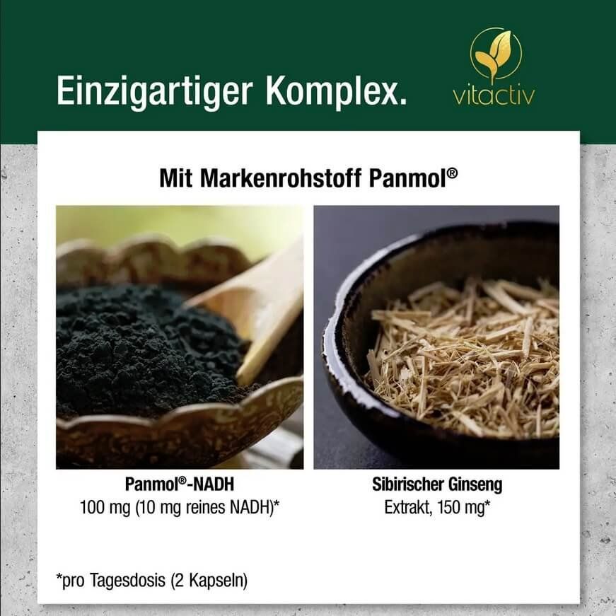 Cibi & Specialità: NADH 100 + Ginseng – Nuovo e nell'imballaggio originale da Windisch venduto da shop-easy 2