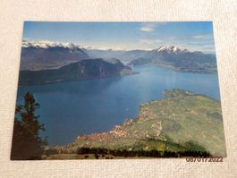 Ansichstkarte vom Rigi auf Weggis