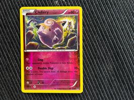 Pokemon Clefairy reverse holo XY Break Point near Mint