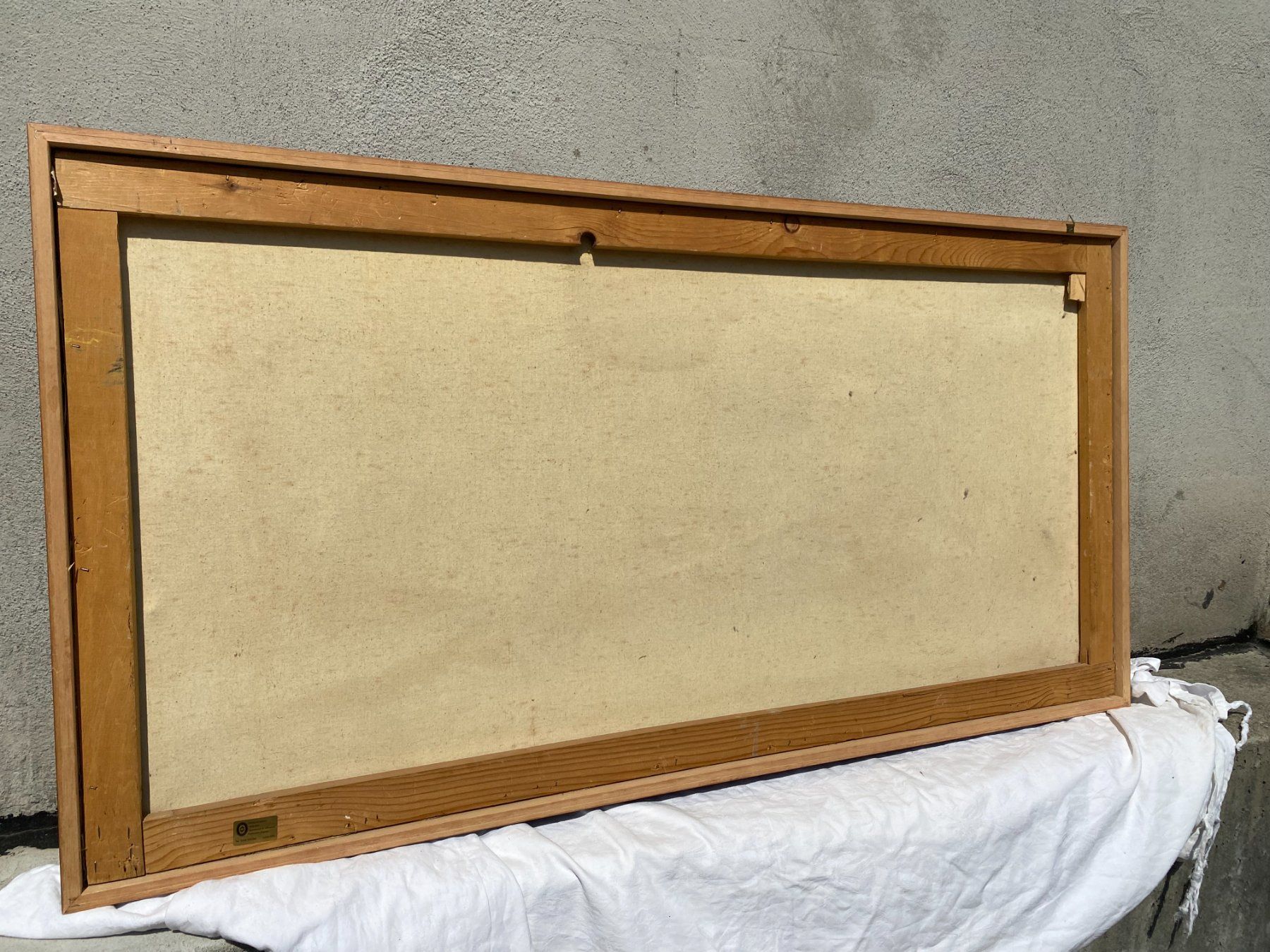 Dipinti: Malerei in Tempera gemalt 123x64cm – Usato da Vacallo venduto da cri_229f 6