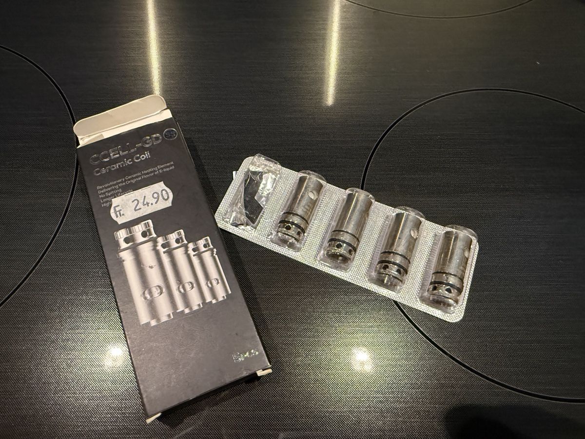 Altri Prodotti per fumatori: CCELL-GD Keramik Coils – Nuovo e nell'imballaggio originale da Luzern venduto da Andrinos 2
