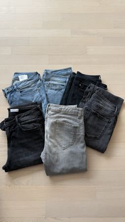 6 Jeans Mix Damen, verschiedene Marken, Top Zustand, 7 Stk.