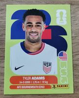 Tyler Adams USA 8 Panini FIFA World Cup 2026  ⚽🏆