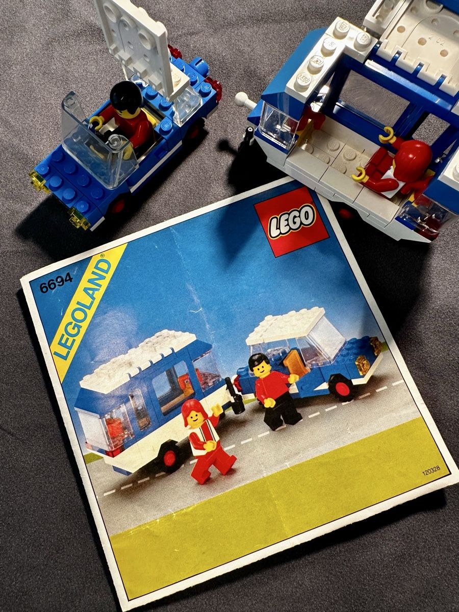 Lego Giocattoli: Lego 6694 Car with Camper – Usato da Bellinzona venduto da Alby_C. 2