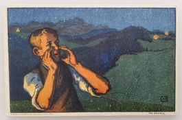 Bundesfeierpostkarte Nr.43 - 1926 - Der Alpruf