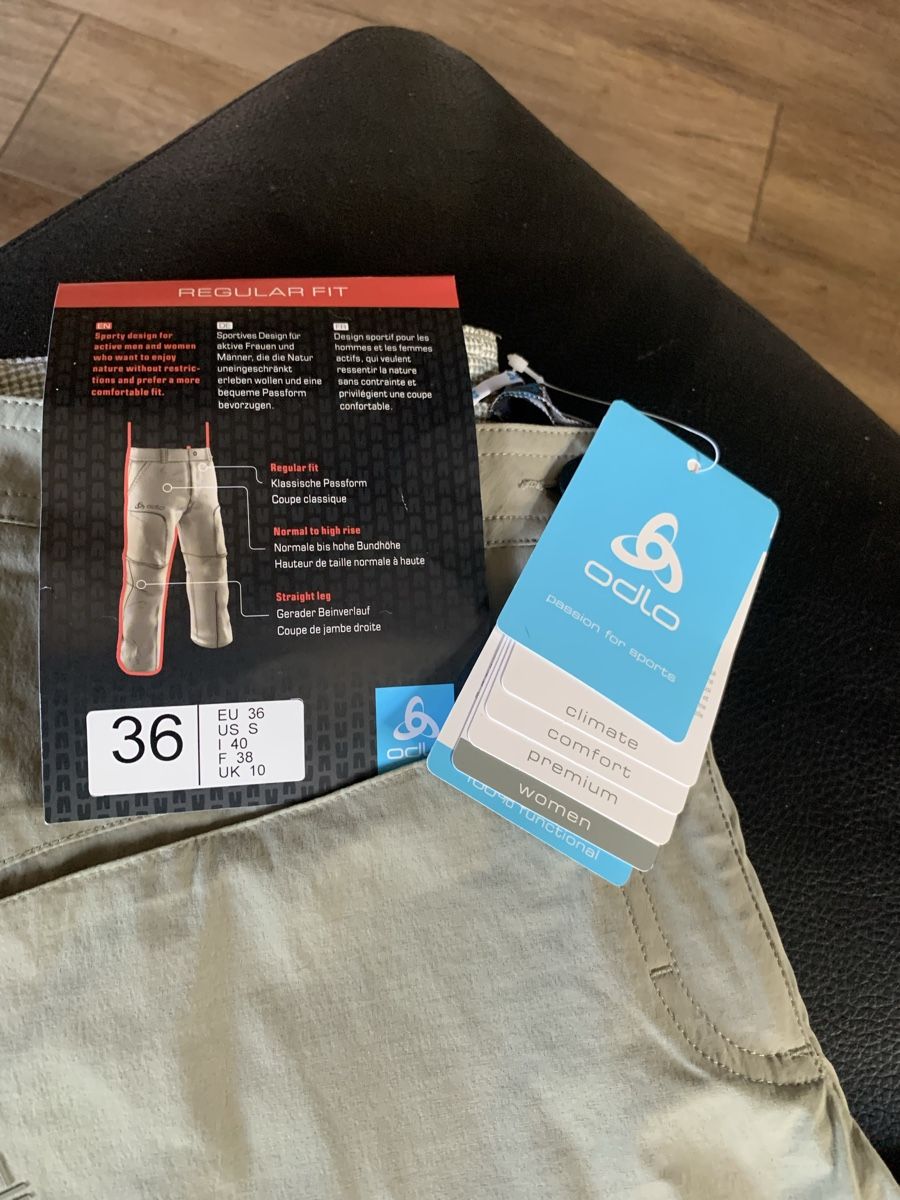 Odlo Pantalons: Wanderhose RegularFit – Neuf avec emballage d'origine à Wynau par mar_crg6