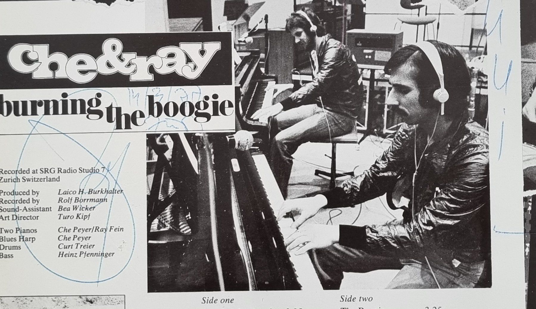 Schallplatten: LP Che & Ray / Burn the boogie / SIGNIERT – Gebraucht aus Oetwil am See von fineli2 2